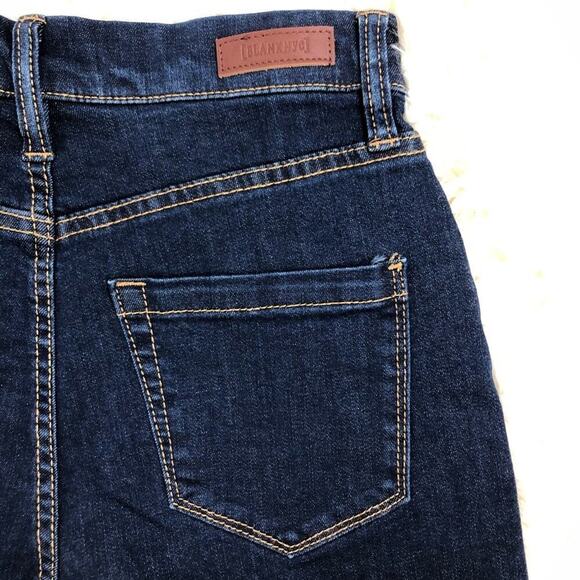 NWT BLANKNYC Shorts Retro High Rise Blue Size 24 - Picture 8 of 11